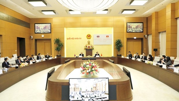 Parliaments of Vietnam, Laos exchange professional experience
